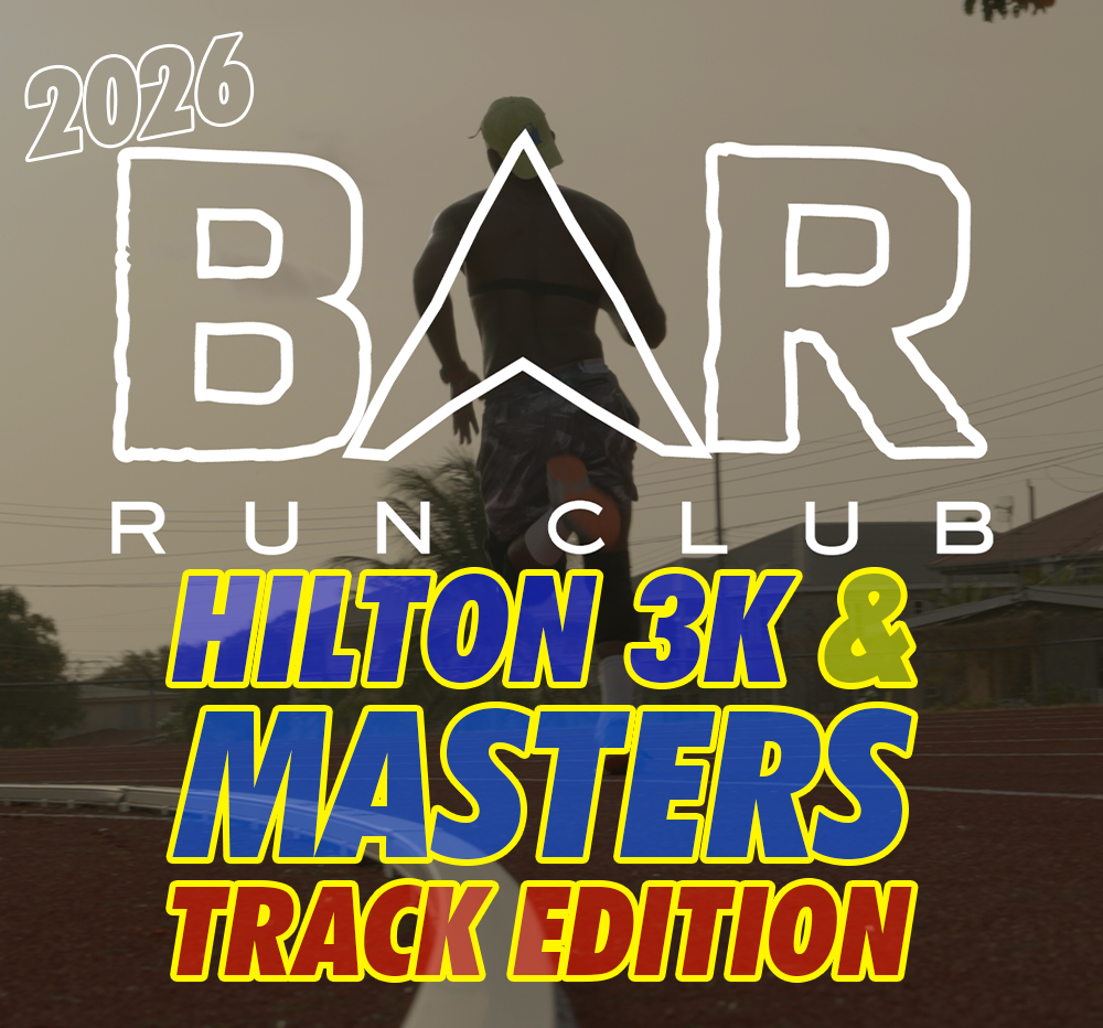 Bar Run Club Hilton 3k & Masters Track Edition